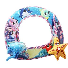 Car for Seat Fun Adjustable Secure Rear Facing for Seat Clips Giraffe Puppy Sea World