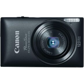 Canon PowerShot ELPH 300 HS 12.1 MP Digital Camera (Black)