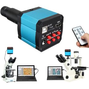 16MP 1080p 60fps USB C-Mount الصناعة الرقمية الكاميرا المجهر مع كابل HDMI