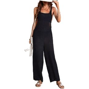 Women Swimsuit Cover Up Summer Beach ' Plain Sleeveless Cover Up