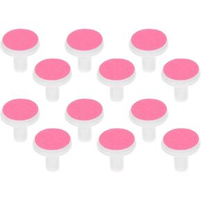 Homoyoyo 12pcs Baby Nail File Pads Nail Replace Trimmer Replacement Pads Electric Grinding Heads Electric File Baby for Accessory Replacement Grinding Heads Polish Disc Green