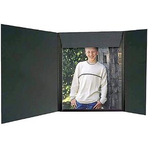 Collector's Gallery Black Print Holders, Folder for Twenty 8x10 Prints, 25 Pack