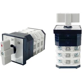 LW12-16/3 Off-ON Two Positions 2 Poles Levels 380V 16A Control Circuit Power Supply Main Rotary Changeover Cam Switch