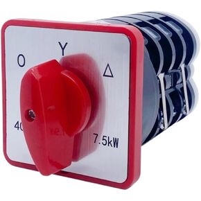 HZ5-40/7.5KW M07 Star Start Dual Speed ​​Electronic Starter عالية ومنخفضة التبديل 40A تحويل الكاميرا الدوارة