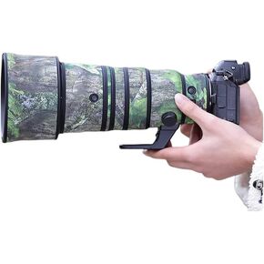 CHASING BIRDS Camouflage Waterproof Lens Coat for Nikon Z 400mm f/4.5 VR S Rainproof Lens Protective Cover (Pine Camouflage, with 1.4X and 2.0X TC)