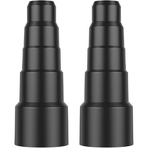2 PCS PACUUM PRACUUM ADAPTER ، Universal Vacuum خلاص مخفضة مخفضة مجموعة محول ، موصل خرطوم فراغ 5 طبقات ، أداة طعم مكنسة للتحويل الكهربائي لاستخراج الغبار ،