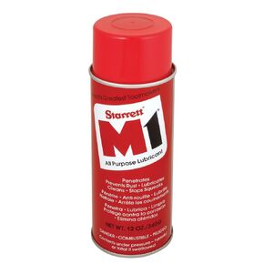 Starrett M1 الجودة الصناعية الجودة جميع الأغراض الكل-رقيقة ، طلاء محكم ، خالية من السيليكون ، يخترق بسرعة ، ينظف وتلميع-12 أونصة. Can Aerosol Can - M1-95173