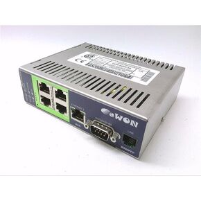 EW2620100 Industrial Ethernet Router, 4-Port LAN/WAN, RS232/485 Serial, 12-24VDC