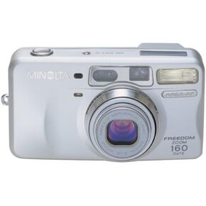 Minolta Freedom Zoom 160 Date 35mm Camera Kit w/bag