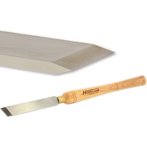 HTT-114, High Speed Steel, 1" Skew Chisel for Woodturning