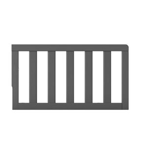 Child Craft Toddler Guard Rail Converts Calder, Woodland, and Farmhouse Cribs into Toddler Bed, Made of Pinewood, Baby Safe Non-Toxic Finish (Brushed Pebble)