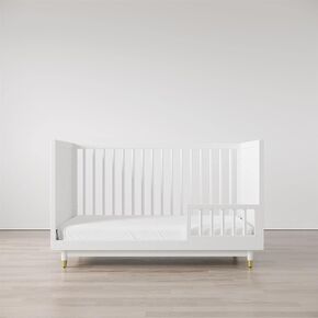 Little Seeds Aviary Toddler Rail with Spindles, White