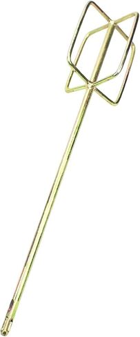 Cement Mixer Paint Mixing Rod Drill Attachment Sturdy Long Tools Stirring Mixing Paddle for Grout Crafting Paint Concrete Liquids Mud Mixing, Square Handle C in Kuwait