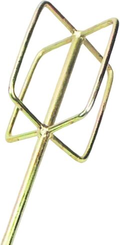 Cement Mixer Paint Mixing Rod Drill Attachment Sturdy Long Tools Stirring Mixing Paddle for Grout Crafting Paint Concrete Liquids Mud Mixing, Square Handle C in Kuwait