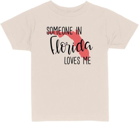 Someone in Florida Loves Me Toddler Kids T-Shirt in Saudi Arabia