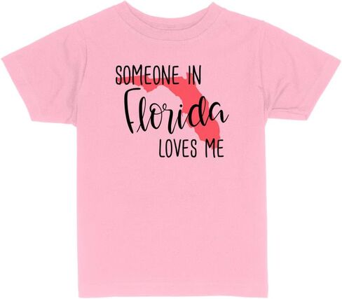 Someone in Florida Loves Me Toddler Kids T-Shirt in Saudi Arabia
