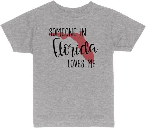 Someone in Florida Loves Me Toddler Kids T-Shirt in Saudi Arabia