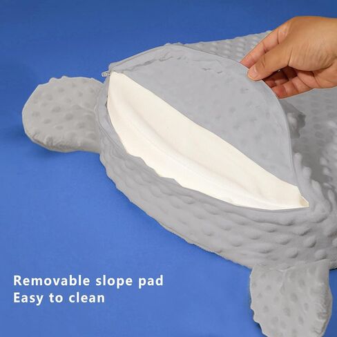 Nursing Pillow, Breastfeeding Pillows, Breathable Infant Feeding Support Pillow Multi-Functional & Portable Support Cushion for Travel (Grey, One Size) in Saudi Arabia