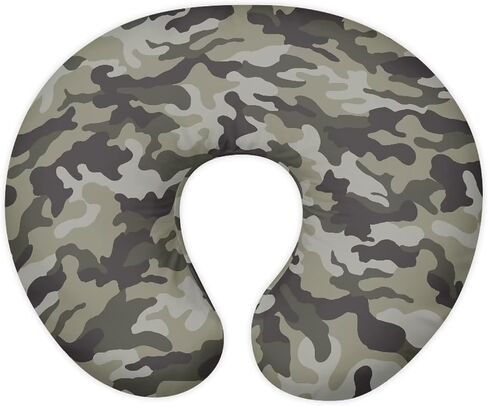 CAMO Pillow Pillow NELBORN NELBORN Original Prescroping Clipcover Case و COOTONER SONED HEAD Support Protector Cushion ضرورية مع رعاية سحاب مخفية سهلة in Kuwait