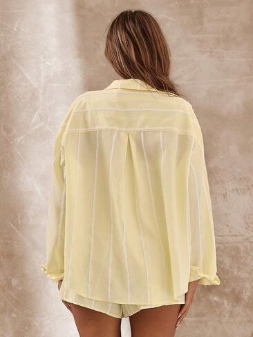 swimsuit coverup for women Long Sleeve Shirt Boho Cute Sexy Beach Swimwear Cover Up in Saudi Arabia