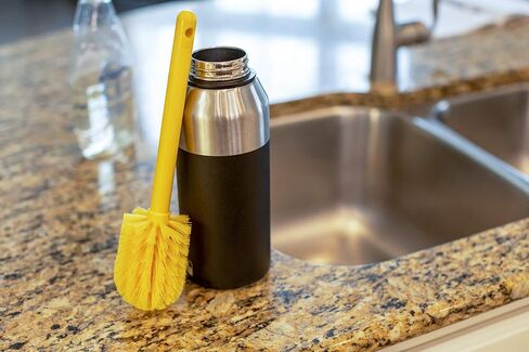 KLEEN HANDLER Goblet Cleaning Brush | Bottle Brush for Cleaning Glasses and Jars, Durable Bristles and Long Handle in Kuwait