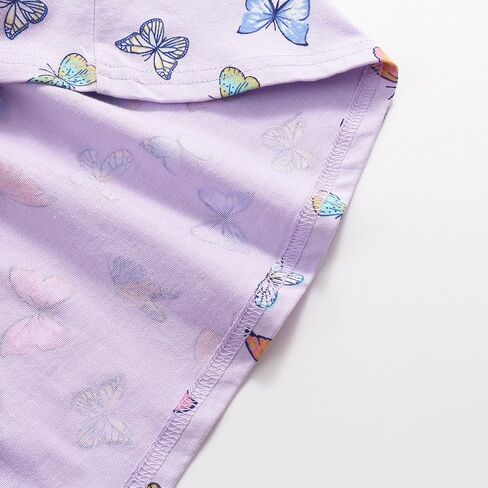 Toddler Dress for Baby Girl Flutter Sleeve Flower Summer Beach Dresses for Infant in Kuwait