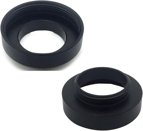 JOEBO Microscope Kit Microscope Objective Lens Adapter Ring C-Mount to RMS M42 to RMS Female Thread 20.2mm to Male Thread 15.2mm M25 to RMS Adaptor Microscope Lens Adapters(AD-M42-RMS) in Saudi Arabia