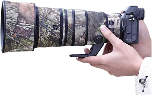 CHASING BIRDS Camouflage Waterproof Lens Coat for Nikon Z 400mm f/4.5 VR S Rainproof Lens Protective Cover (Pine Camouflage, with 1.4X and 2.0X TC) in Saudi Arabia