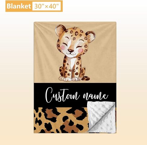 Personalized Baby Bedding Set, 5 Pcs Custom Baby Crib Sets with Name, Bear Toddler Bedding Set for Baby Boys Girls, Double Layer Nursery Flannel Bedding Set, Customized Gifts for Infants Kids in Saudi Arabia