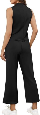 مجموعتين للنساء ملابس الصيف صالة مجموعات وهمية عن الرقبة أكمام أعلى الساقين الساقين العطلات ملابس السفر in Kuwait