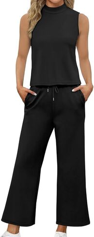 مجموعتين للنساء ملابس الصيف صالة مجموعات وهمية عن الرقبة أكمام أعلى الساقين الساقين العطلات ملابس السفر in Kuwait