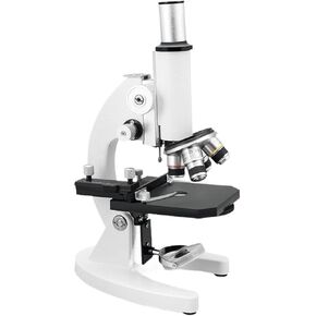 Monocular Biological Microscope for Students with Mobile Phone Connection, Clear Imaging, Science Gift
