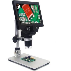 Microscope Kit G1200 12MP 1-1200X Digital Microscope for Electronic 500X 1000X Microscopes Microscope Lens Adapters(with Battery)