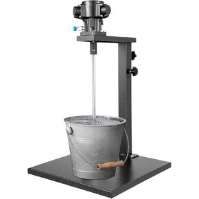 5 Gallon Pneumatic Paint Mixer Machine, Pneumatic Concrete Mixers with Stand, Paint Coatings Mixing Machine, Glue Stirrer Mixer Ink Blender 2600RPM
