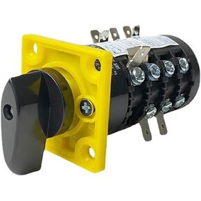 مفتاح CAM HZ5B-20/4DG مجموعة مفاتيح الدوران 3 مواضع (1-0-2) 4 أعمدة 20A 690V