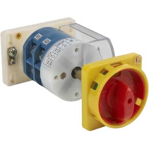 HZ12-40/08 Rotary Switch with Lengthen Pole 40A 380V 2 Position 2 Poles Emergency Stop Padlock Power Cut Off Electronic Starter Switch