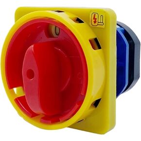 Rotary Switch Knob Two Position On-Off 2 Poles Ui 690V 25A Padlock Changeover Cam Power Cut Off HZ12A-25/01