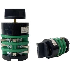 8 Position Rotary Switch KDHC-32/3X8 Welding Machine Cam Switches AC50Hz 32A 3 Poles Green Changeover Welder