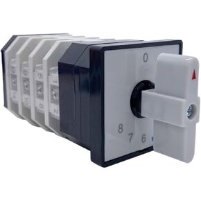 Changeover Switch LW12-16/4 Rotary Cam Switches 16A 4 Poles 8 Position Interruptores Electricos with Screws Terminal
