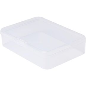 Rectangular Clear Transparent Storage Box Collection Container