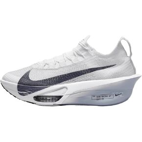 Nike Alphafly 3 Women's Road Racing Shoes (FD8315-102, White/Pure Platinum/Obsidian Mist/Gridiron)
