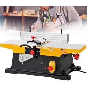 1800W Electric Wood Planer,Multifunctional Woodworking Benchtop Jointer,for Wood Cutting Woodworking Enthusiast
