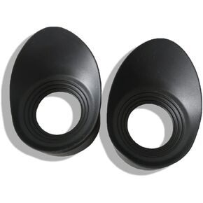2pcs 40mm Rubber Eye Cups Guards for Microscope Binoculars Telescope Eyepieces 39-42mm Lens