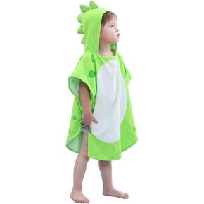 LOLANTA Hooded Towel for Kids Lightweight Swim Poncho Bath Pool Beach Toddler Towels Shark Towel Baby Gifts (Shark, 1-3T)
