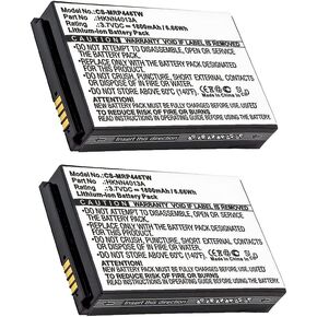Cameron Sino Replacement for Mot-orola CLP1010 CLP1040 CLP1060 CLP446 SL7550 XPR7550 Battery 1800mAh/Li-ion (2Pack)