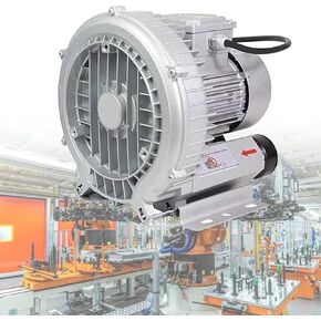 Vortex Ring Blower, Regenerative Blower, 120W-1100W Regenerative Blower,for Basement and Factory Ventilation,Regenerative Blower(350W/0.47HP)