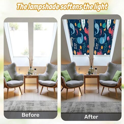 6 Pack Fluorescent Light Covers for Ceiling Lights Cute funny animals seamless Infantile Style nursery art Magnetic Light Filters Diffuser Shade for Classroom Home Office School in Saudi Arabia