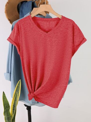 Nana Shirt for Women, Banana Bad Ass Nana Shirt, Funny Grandma V Neck Graphic Short Sleeve Tee T-Shirts in Saudi Arabia