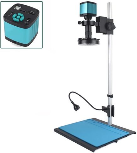 Microscope 1-130X Zoom Industrial Microscope Camera(A 38MP 4K) in Saudi Arabia