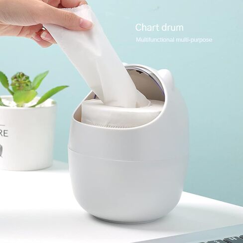 يمكن للقمامة النابضة أن تصنع الرسوم المتحركة المصغرة لحامل مربع مكان الطاولة لإلقاء دلو سعة صغيرة القمامة in Kuwait